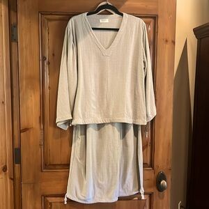 Two piece lounge outfit from Nomad the Label.